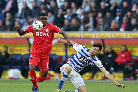 4:4 beim Schlusslicht: Köln lässt in Duisburg Punkte liegen