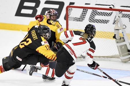 Eishockey-Frauen scheitern im WM-Viertelfinale an Kanada