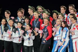 USA gewinnen World Team Trophy der Eiskunstläufer