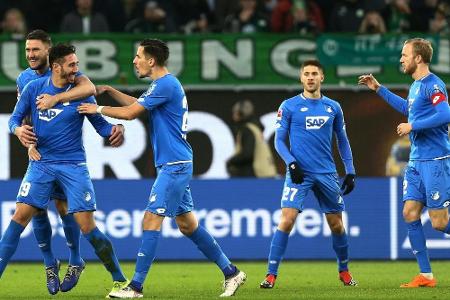 Belfodil mit Hattrick: Hoffenheim bleibt auf Tuchfühlung zu Europa-League-Plätzen