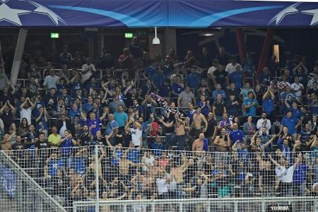 Zuschauerausschluss: UEFA bestraft Zagreb Zuschauerausschluss: UEFA bestraft Zagreb