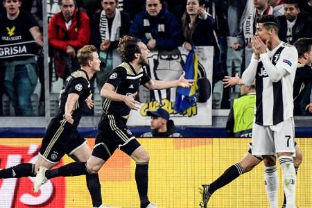 Ajax schockt Ronaldo und Co.: Die jungen Wilden schmeißen auch Juve raus