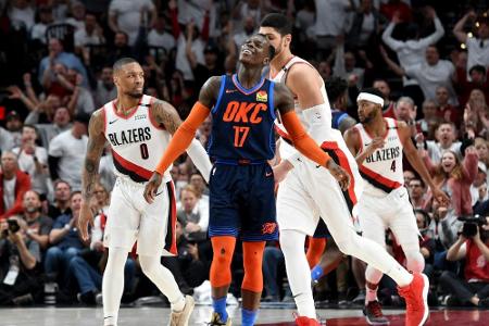 NBA: Schröder und Oklahoma in den Play-offs ausgeschieden NBA: Schröder und Oklahoma in den Play-offs ausgeschieden