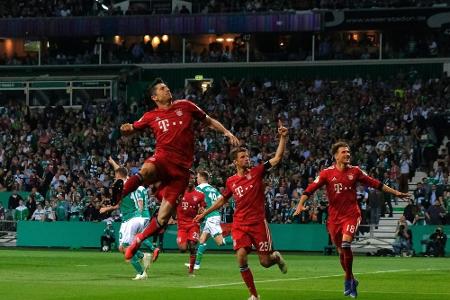 Spektakel in Bremen: Bayern nach irrem Halbfinal-Krimi im Pokalendspiel