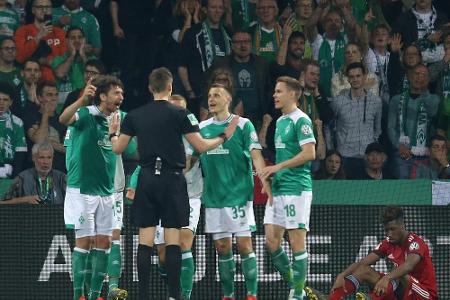 DFB-Videochef kritisiert Strafstoßentscheidung in Bremen DFB-Videochef kritisiert Strafstoßentscheidung in Bremen