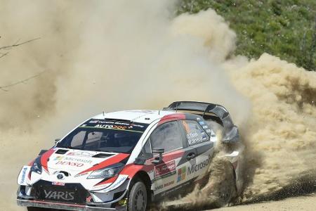 Tänak führt bei der Rallye Portugal Tänak führt bei der Rallye Portugal