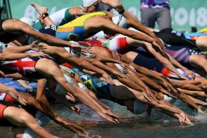 Triathlon: Mixed-Staffel belegt in Abu Dhabi Platz fünf