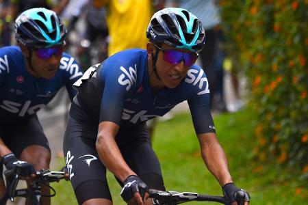 Mitfavorit Bernal nach Schlüsselbeinbruch nicht beim Giro Mitfavorit Bernal nach Schlüsselbeinbruch nicht beim Giro
