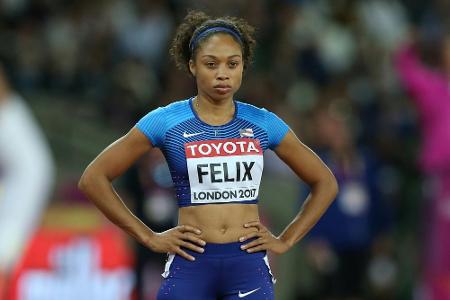 Sprint-Star Felix kritisiert Nike für Umgang mit schwangeren Athletinnen Sprint-Star Felix kritisiert Nike für Umgang mit schwangeren Athletinnen