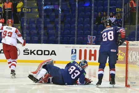 Eishockey-WM: Schweiz Tabellenführer - Großbritannien und Italien auf Abstiegskurs Eishockey-WM: Schweiz Tabellenführer - Großbritannien und Italien auf Abstiegskurs