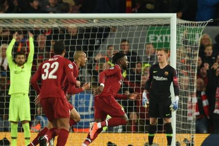 Wunder von Anfield: Nur drei vergleichbare Comebacks in der Champions League Wunder von Anfield: Nur drei vergleichbare Comebacks in der Champions League