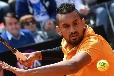 Bad Boy Kyrgios beim ATP-Masters in Rom disqualifiziert Bad Boy Kyrgios beim ATP-Masters in Rom disqualifiziert