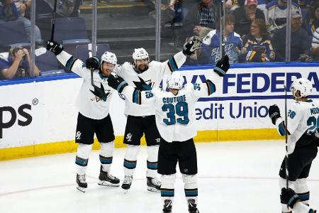 San Jose Sharks gehen wieder in Führung