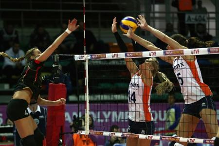Letzte EM-Tests der Volleyballerinnen gegen Polen Letzte EM-Tests der Volleyballerinnen gegen Polen
