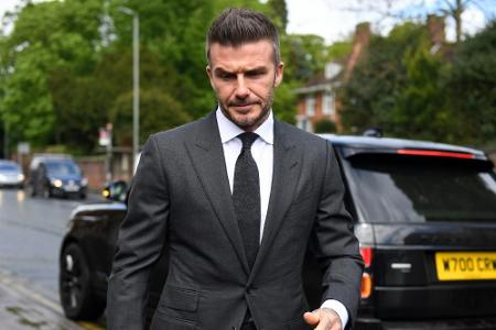 Beckham sechs Monate ohne Führerschein
