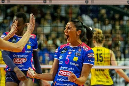 Volleyball-CL: Zweiter Titel für Civitanova - Premiere für Novaras Frauen