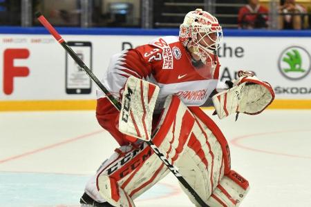 Eishockey: Dänemarks WM-Goalie Dahm wechselt zu den Eisbären Eishockey: Dänemarks WM-Goalie Dahm wechselt zu den Eisbären