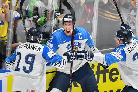 Eishockey: Finnland gewinnt dritten WM-Titel