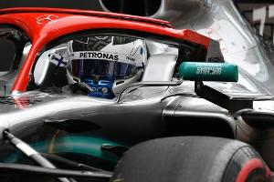 Kollision von Bottas und Verstappen in der Boxengasse