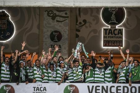Sporting zum 17. Mal portugiesischer Pokalsieger Sporting zum 17. Mal portugiesischer Pokalsieger