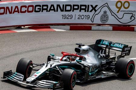 Hamilton holt Pole in Monaco vor Bottas und Verstappen