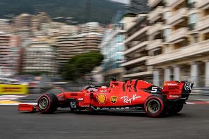 Vettel mit Aufhängungsschaden im dritten Monaco-Training