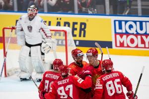 Eishockey-WM: Zweiter Sieg für Rekordweltmeister Russland