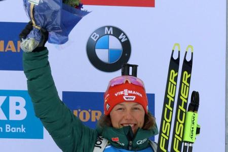 Biathletin Dahlmeier beendet Karriere Biathletin Dahlmeier beendet Karriere