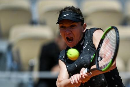 Titelverteidigerin Halep an Teenager Anisimova gescheitert Titelverteidigerin Halep an Teenager Anisimova gescheitert