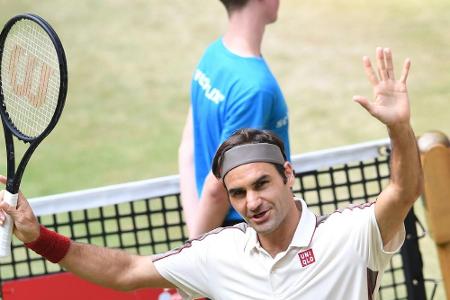 Federer gewinnt zehnten Titel in Halle
