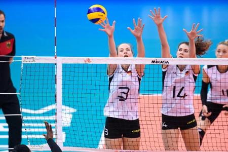 Volleyball: DVV-Team gewinnt erstes Heimspiel Volleyball: DVV-Team gewinnt erstes Heimspiel