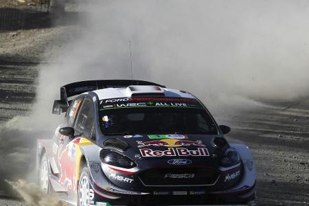 Rallye: Ogier fällt aus - und bangt um WM-Führung Rallye: Ogier fällt aus - und bangt um WM-Führung
