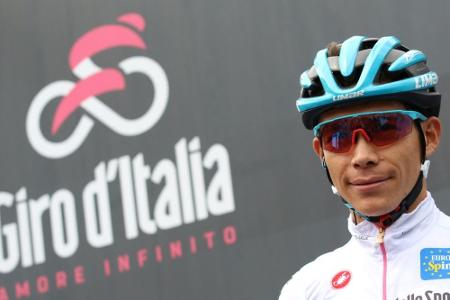 Giro: Kolumbianer Lopez ohrfeigt Fan nach Sturz Giro: Kolumbianer Lopez ohrfeigt Fan nach Sturz