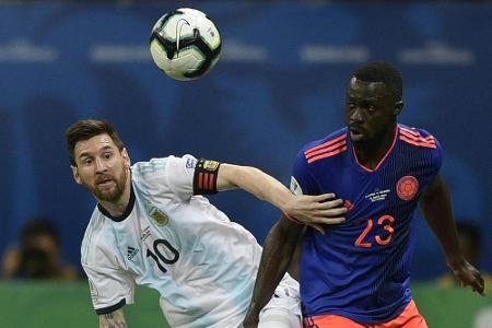 Kolumbien verdirbt Messi und Argentinien den Copa-Auftakt