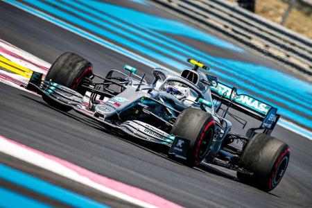 Ferrari auch im dritten Frankreich-Training hinter Mercedes Ferrari auch im dritten Frankreich-Training hinter Mercedes