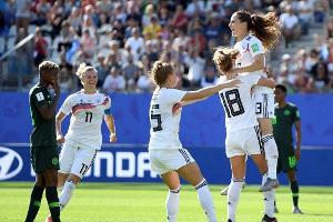Achtes Viertelfinale bei achter WM: DFB-Frauen nehmen Olympia ins Visier