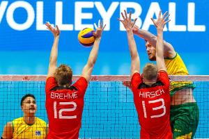 Volleyballer unterliegen auch Australien