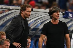 Löw gratuliert Sorg zum Pflichtsieg