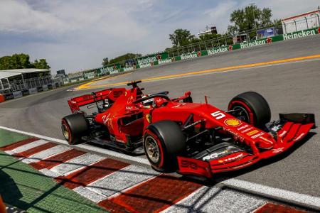 Formel 1: Vettel bleibt nach dem Start vorne