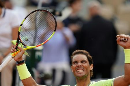 Nadal zum zwölften Mal im Halbfinale der French Open Nadal zum zwölften Mal im Halbfinale der French Open