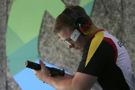 Europaspiele: Deutsche Pistolenschützen feiern Doppelsieg