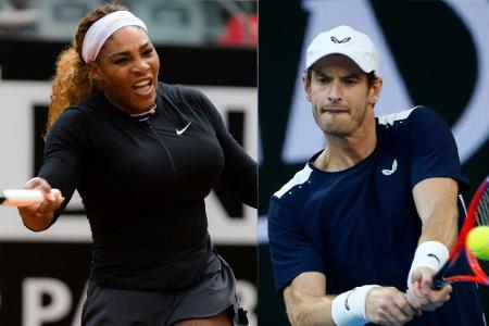 Wimbledon: Murray liebäugelt mit Serena Williams als Mixed-Partnerin Wimbledon: Murray liebäugelt mit Serena Williams als Mixed-Partnerin