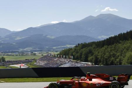 Leclerc gewinnt drittes Training - Vettel nur Vierter Leclerc gewinnt drittes Training - Vettel nur Vierter
