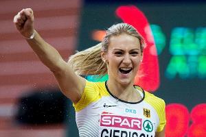 Dreispringerin Gierisch mit deutschem Rekord