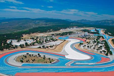 Damit sich auch jeder Zuschauer bewusst ist, wo er sich genau befindet, ist der Circuit Paul Ricard mittlerweile in den Land...