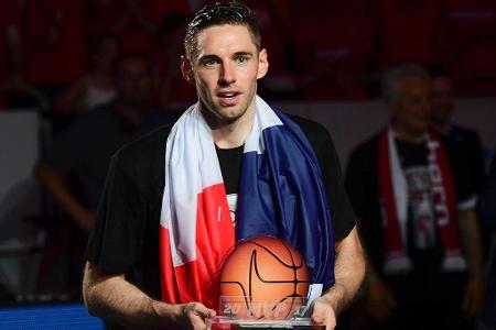 Der Franzose machte in den Finals gegen die EWE Baskets Oldenburg den Bamberger MVP-Hattrick perfekt. Mit durchschnittlich 1...