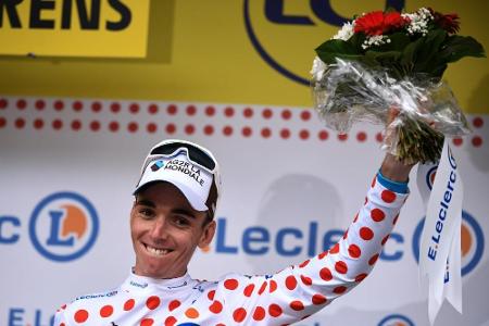 Bergtrikot: Romain Bardet (Frankreich) Bergtrikot: Romain Bardet (Frankreich)