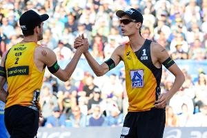 Thole/Wickler bei Beach-WM im Viertelfinale
