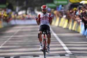 Belgier de Gendt gewinnt achte Tour-Etappe - Alaphilippe wieder in Gelb