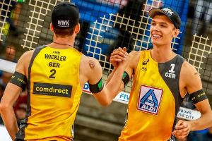 Thole/Wickler im WM-Halbfinale: Youngster gewinnen Generationen-Duell